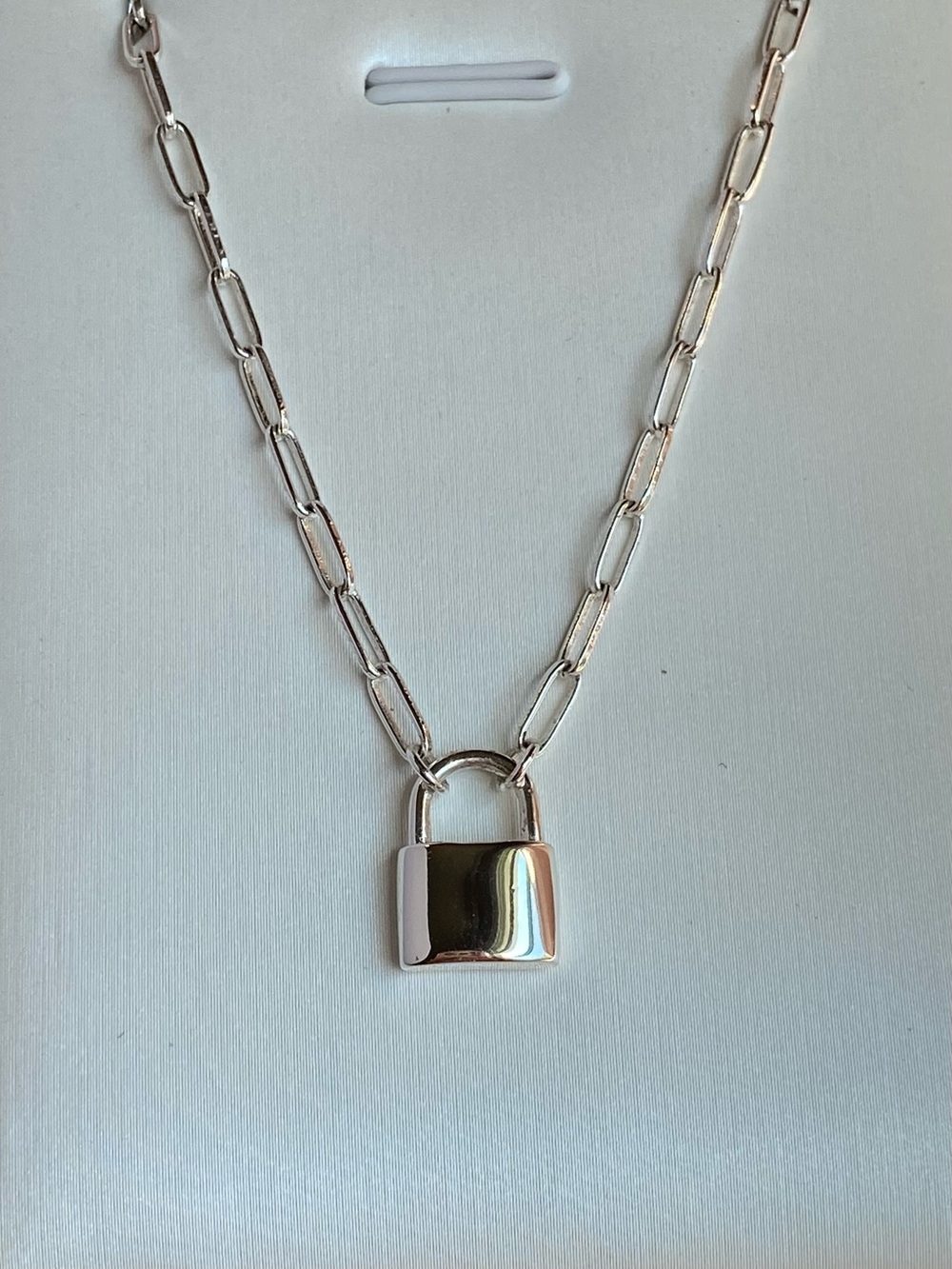Gorjana Kara Padlock Charm Necklace